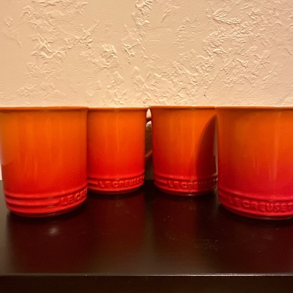 Le Creuset Other - Le Creuset Mugs - Flame/Orange
